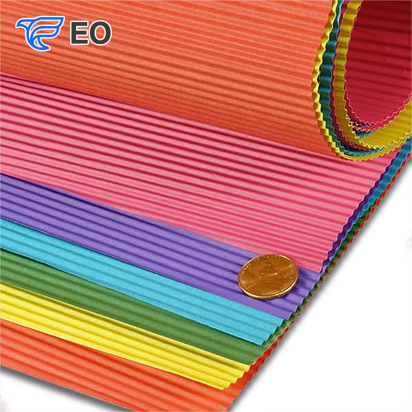 Colored Corrugated Paper