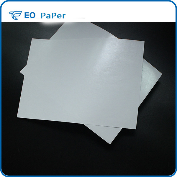 Single plastic single silicon release paper